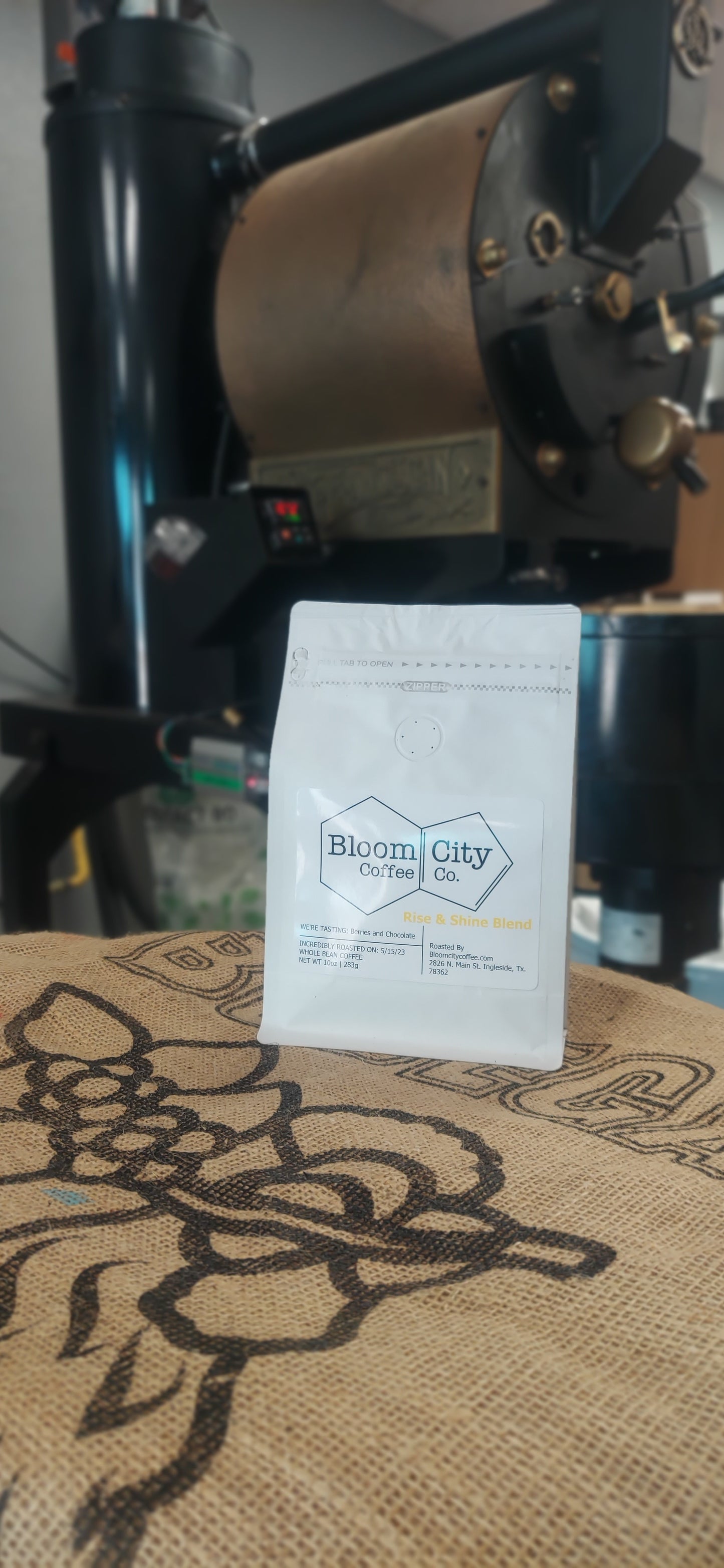 Rise & Shine coffee blend.