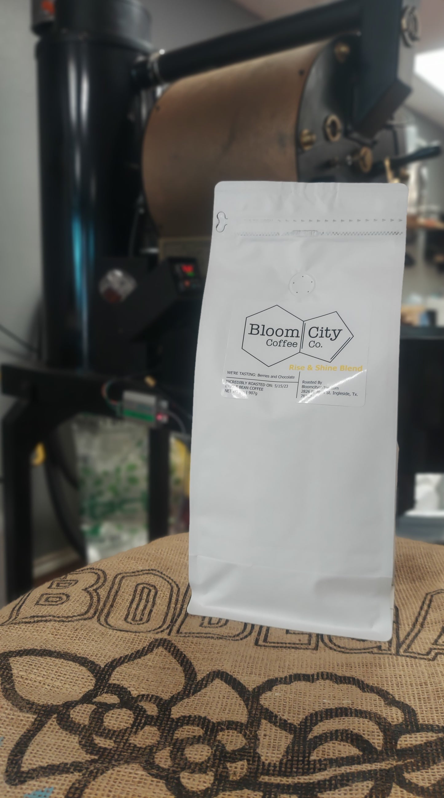 Rise & Shine coffee blend.